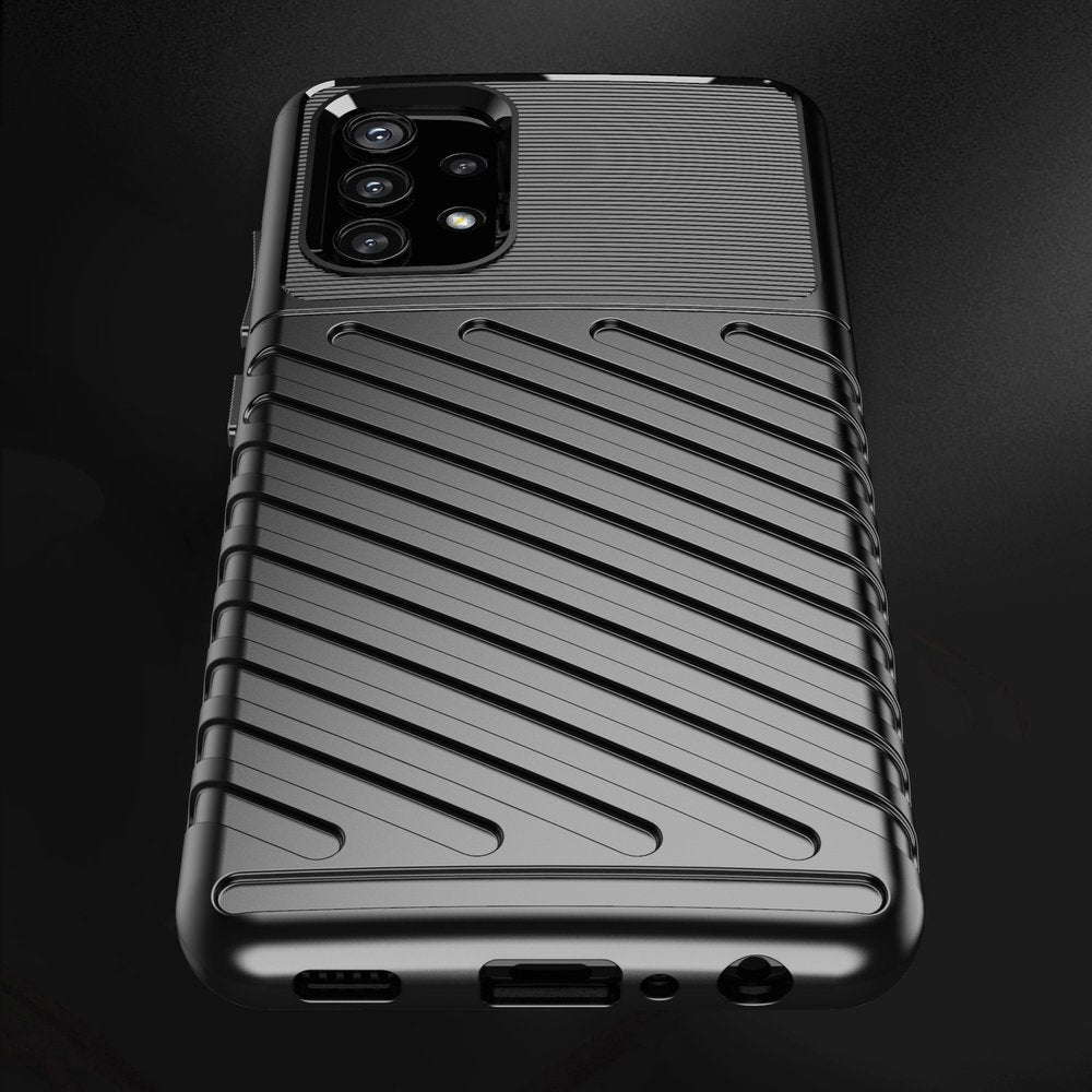 Thunder Case flexibilní pevné pouzdro pro Samsung Galaxy A72