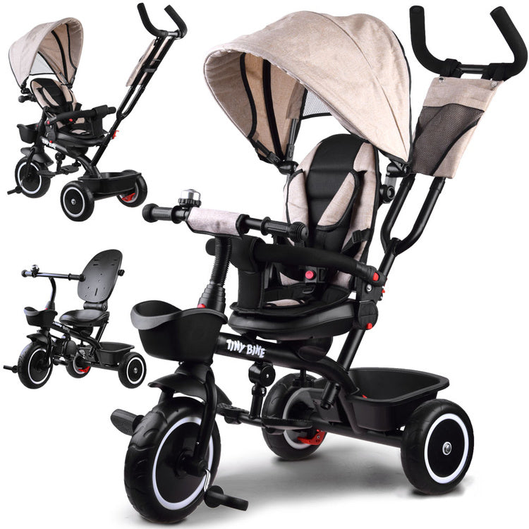Tricikl Tiny Bike 3u1 – Beige