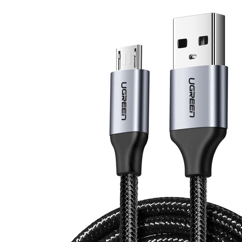 UGREEN Micro USB opletený kabel 1m