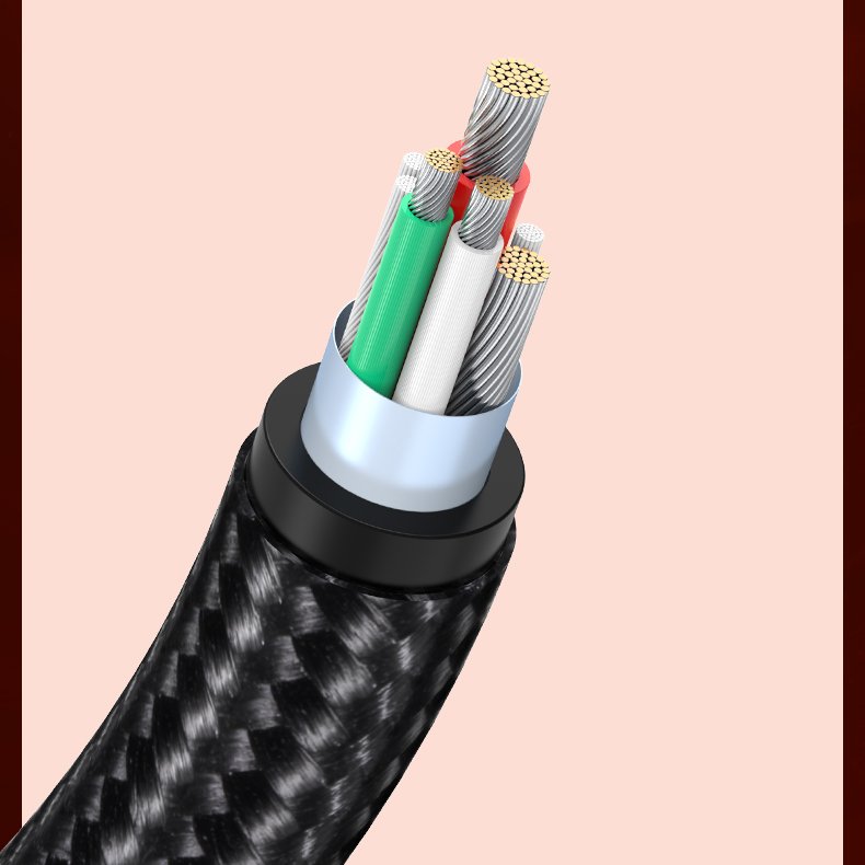 Rohový USB - USB Type C kabel UGREEN 5A Quick Charge 3.0 AFC FCP 1 m