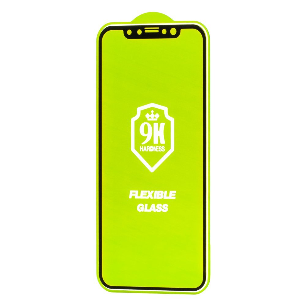 Full Cover Flexi Nano hybridní skleněný chránič obrazovky s rámečkem pro Samsung Galaxy M51 černý
