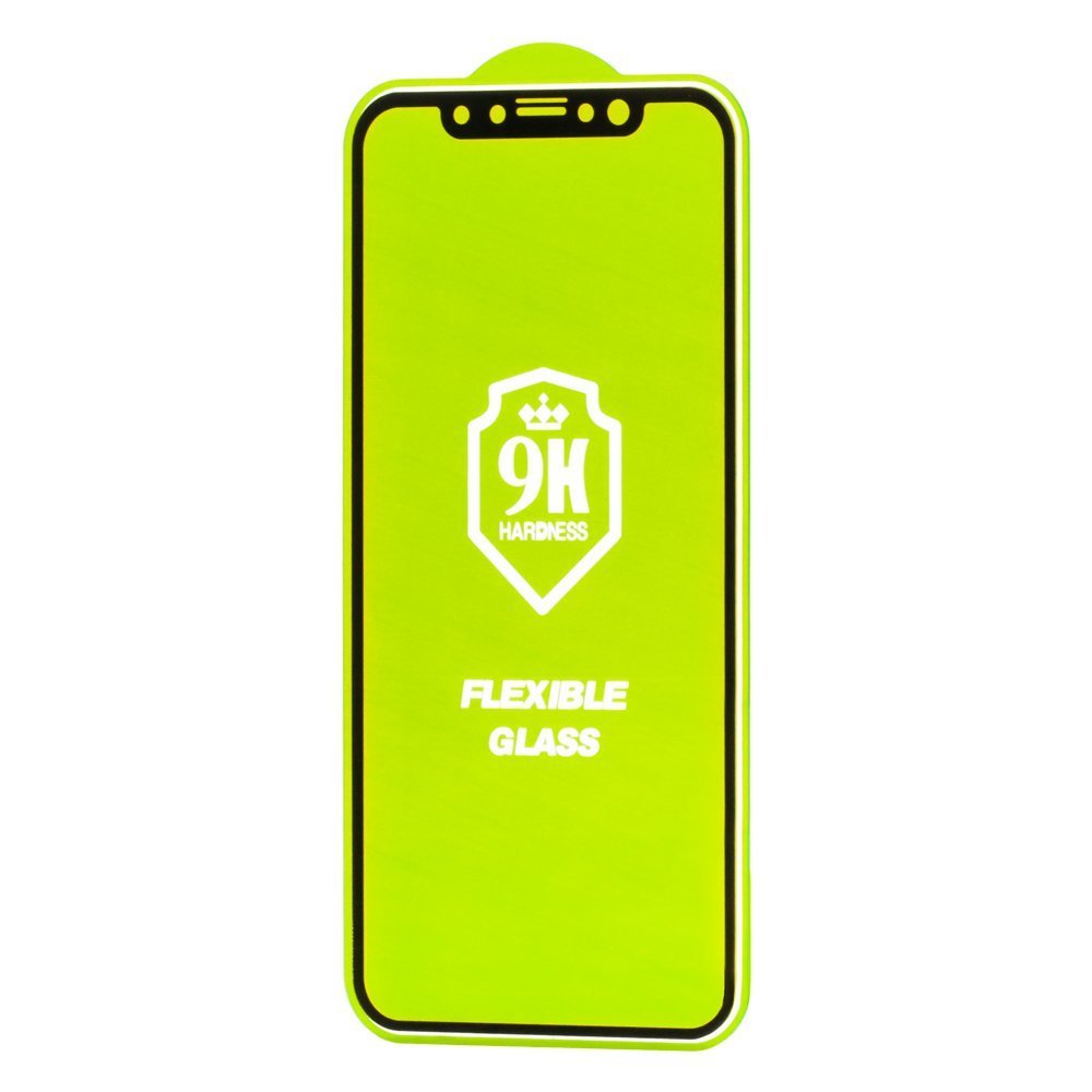 Full Cover Flexi Nano hibridni zaštitnik zaslona s okvirom za Samsung Galaxy Note 20 crna