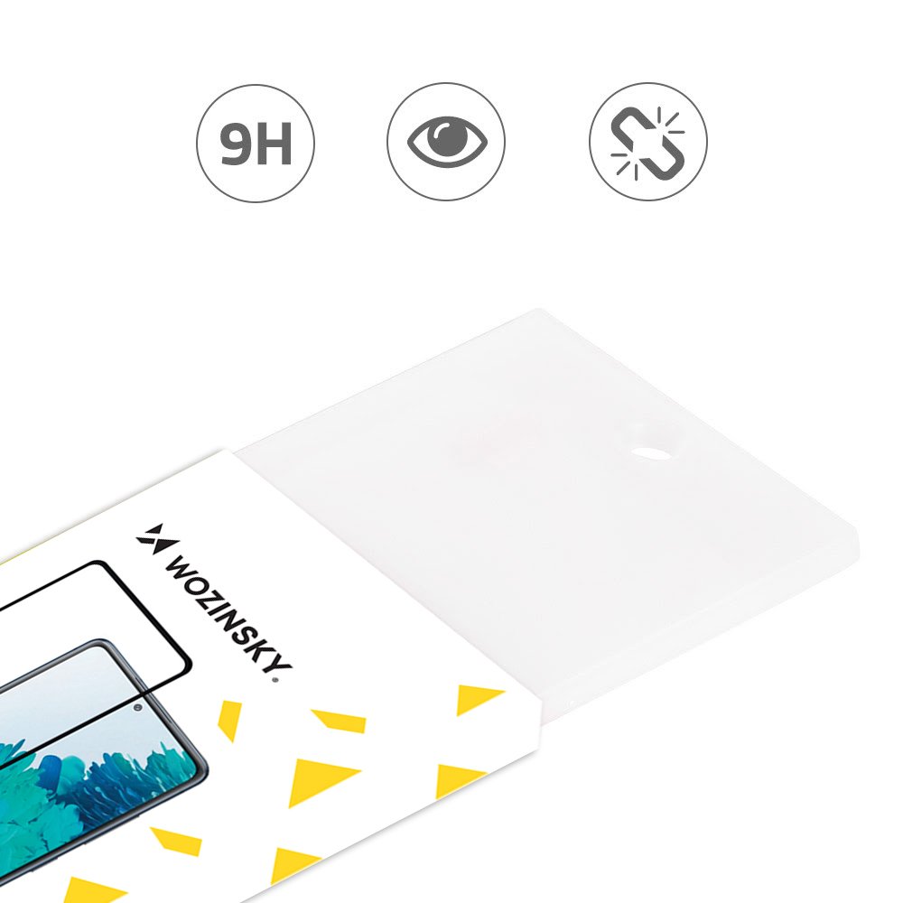 Tvrzené sklo ochranná fólie na displej s krytem rámu pro Realme 8 5G / V13 5G černá