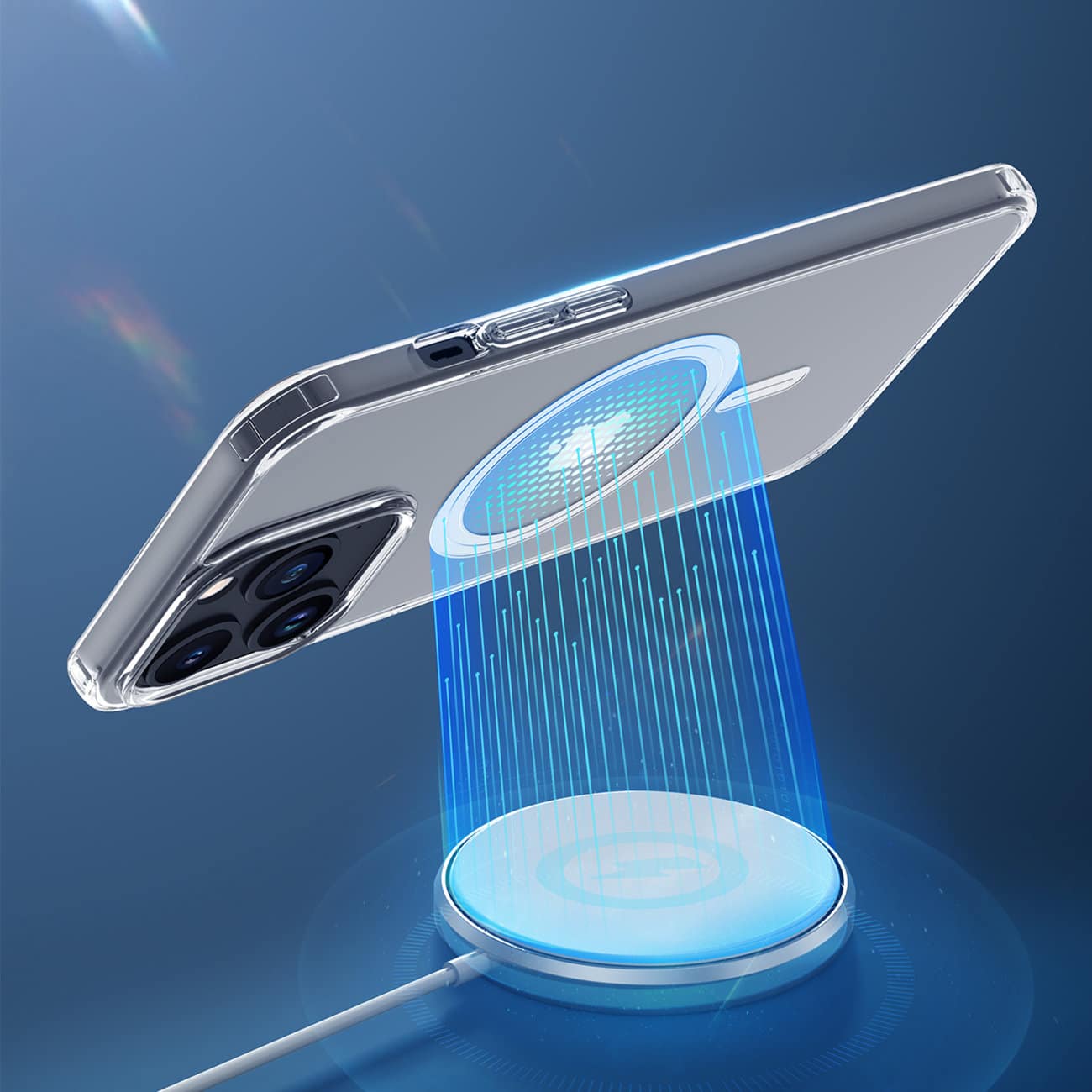 DUX DUCIS Clin Mag – průhledný kryt kompatibilní s MagSafe pro iPhone 15 Pro Max