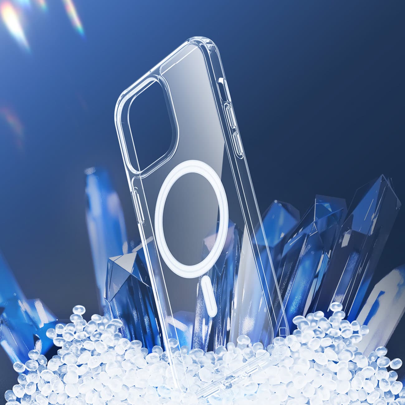 DUX DUCIS Clin Mag – průhledný kryt kompatibilní s MagSafe pro iPhone 15 Pro Max