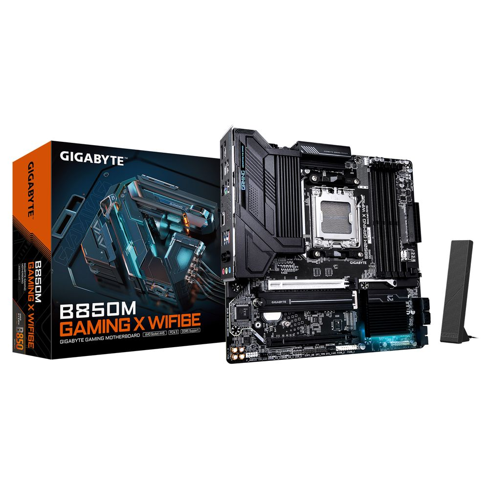 GIGABYTE B850M GAMING X WIFI6E AMD B850 Utor AM5 Mikro ATX