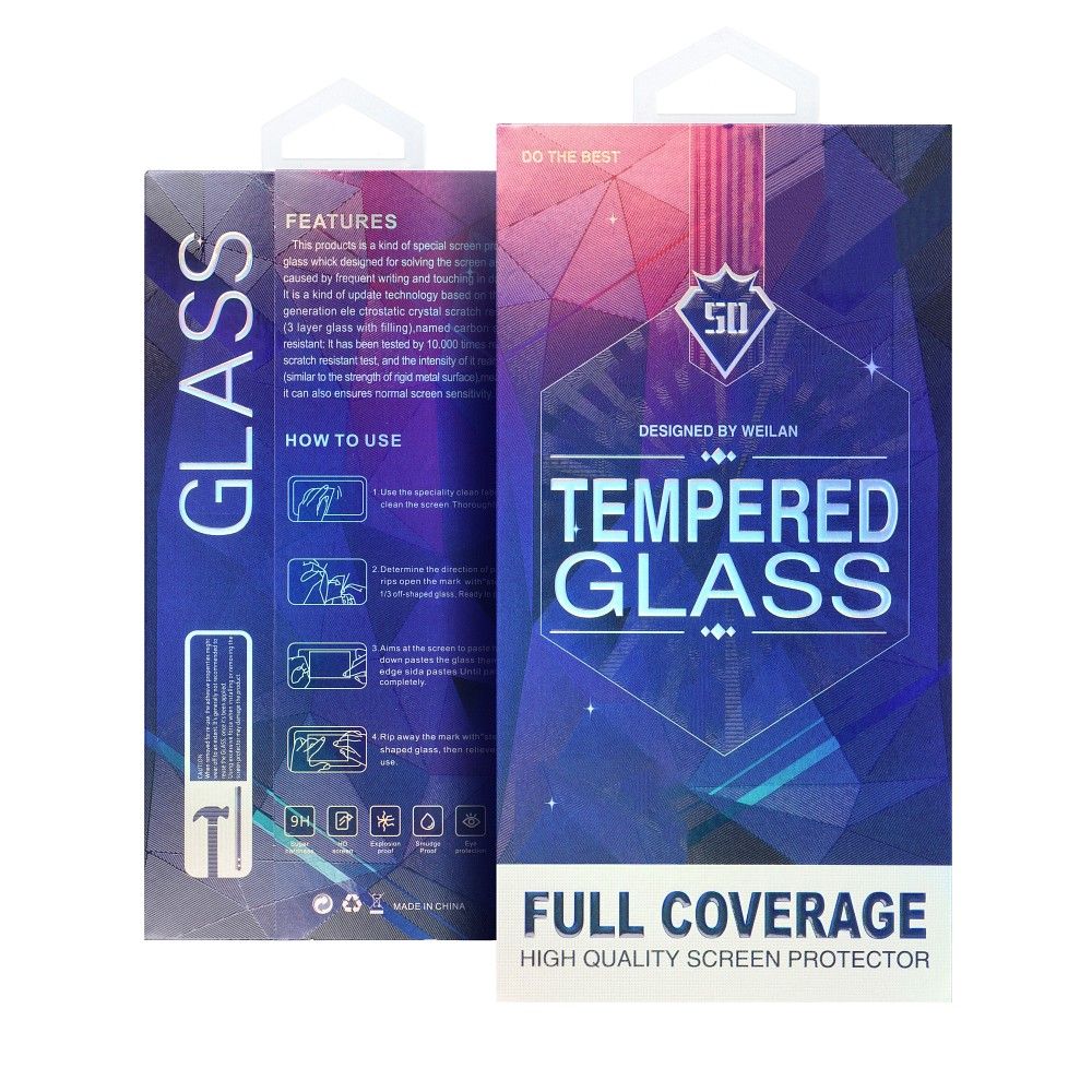 5D Full Glue Tempered Glass - za Xiaomi 13 Pro crno