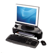 Fellowes 8020801 nosač i stalak za monitore 53,3 cm (21") Crno Stolni