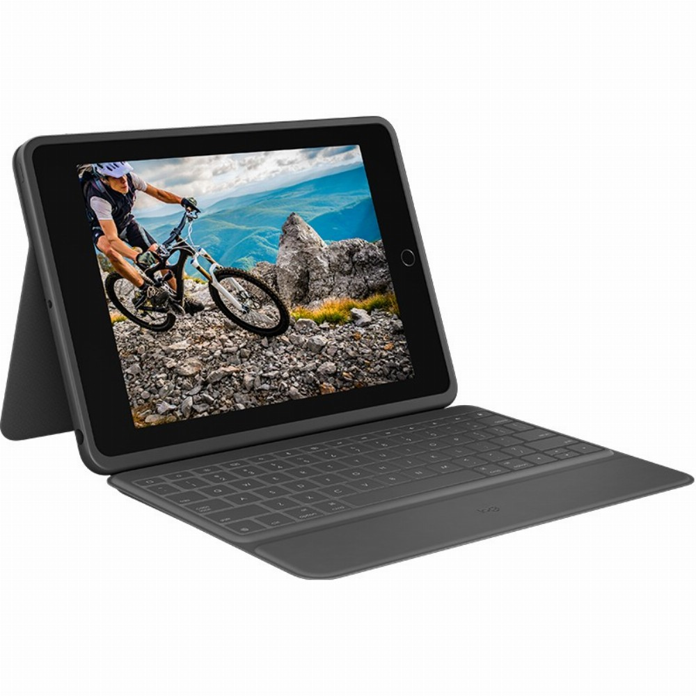Logitech Rugged Folio Grafit Smart Connector QWERTZ Njemački