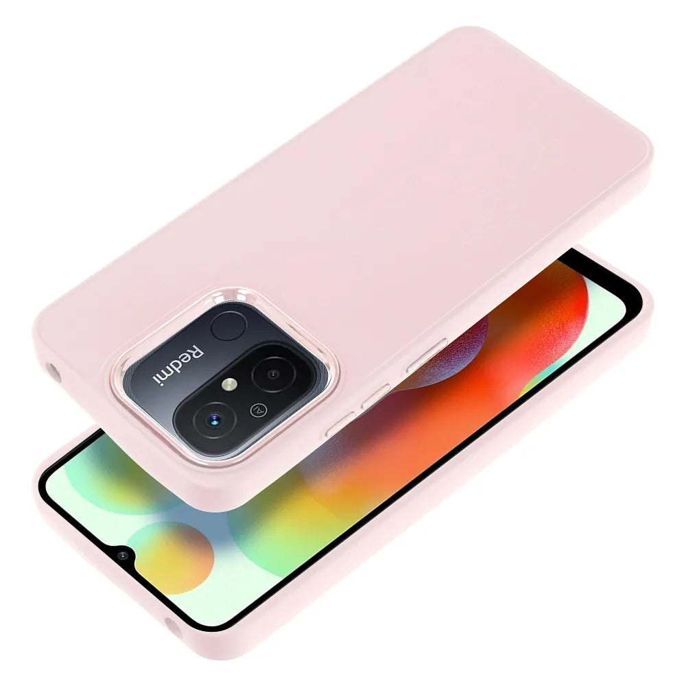 RÁMEČKOVÉ pouzdro pro XIAOMI Redmi 12C pudrově růžové