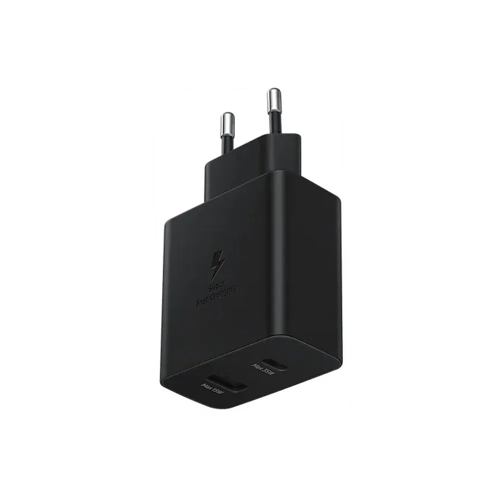 Originální rychlonabíječka Samsung EP-TA220NBEGEU 1x USB C 1x USB A 3A 35W černá