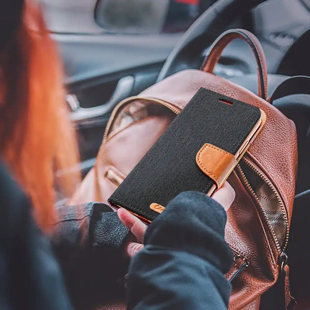 Pouzdro CANVAS Book pro XIAOMI Redmi NOTE 13 5G černé