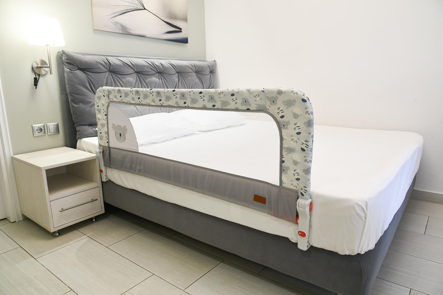Ochranná zábrana na postel 140cm