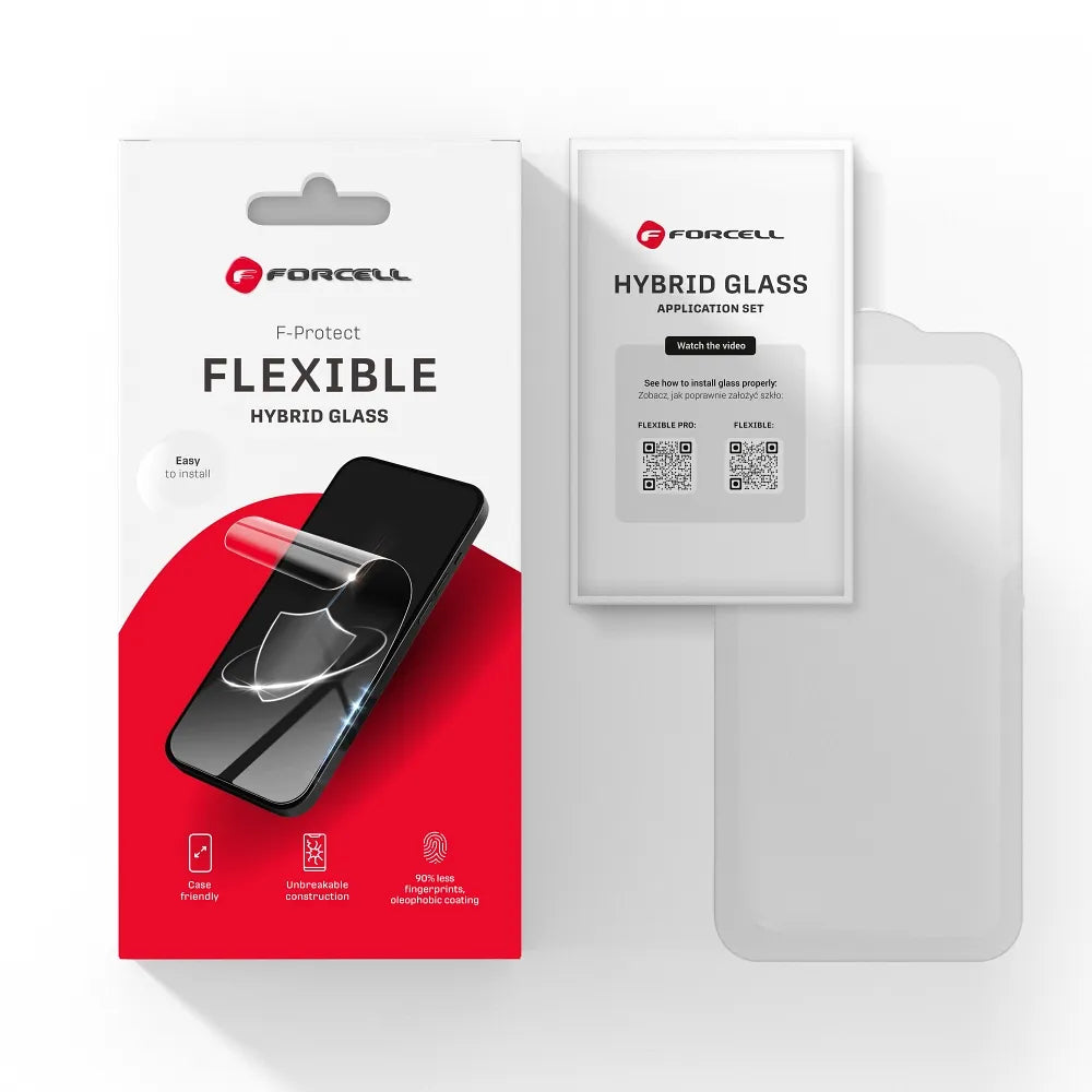 Forcell Flexible Nano Glass – hybridní sklo pro Samsung Galaxy S25 Ultra – funguje čtečka otisků prstů