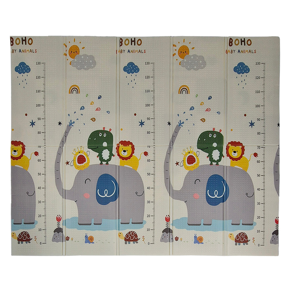BEBESTARS Dvostrana podloga za igru BOHO 180x200
