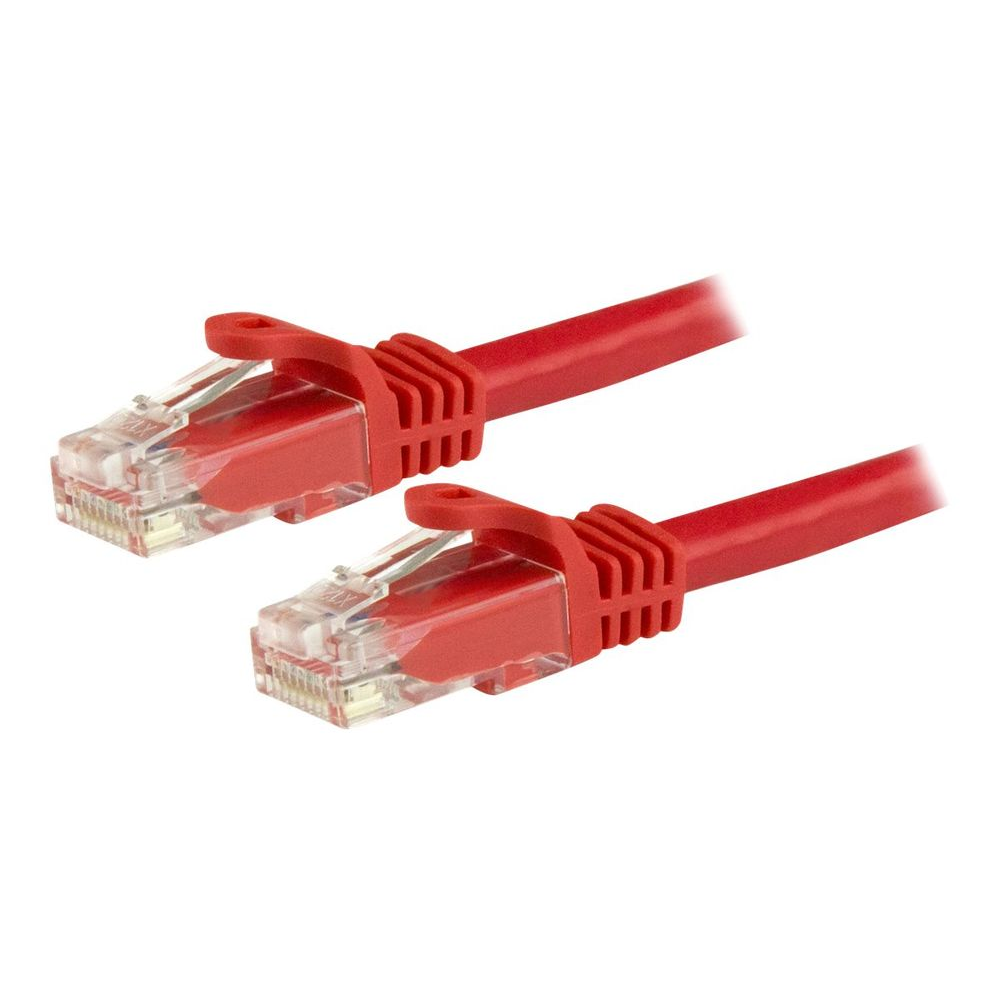 StarTech.com N6PATC5MRD kabel za umrežavanje Crveno 5 m Cat6 U/UTP (UTP)