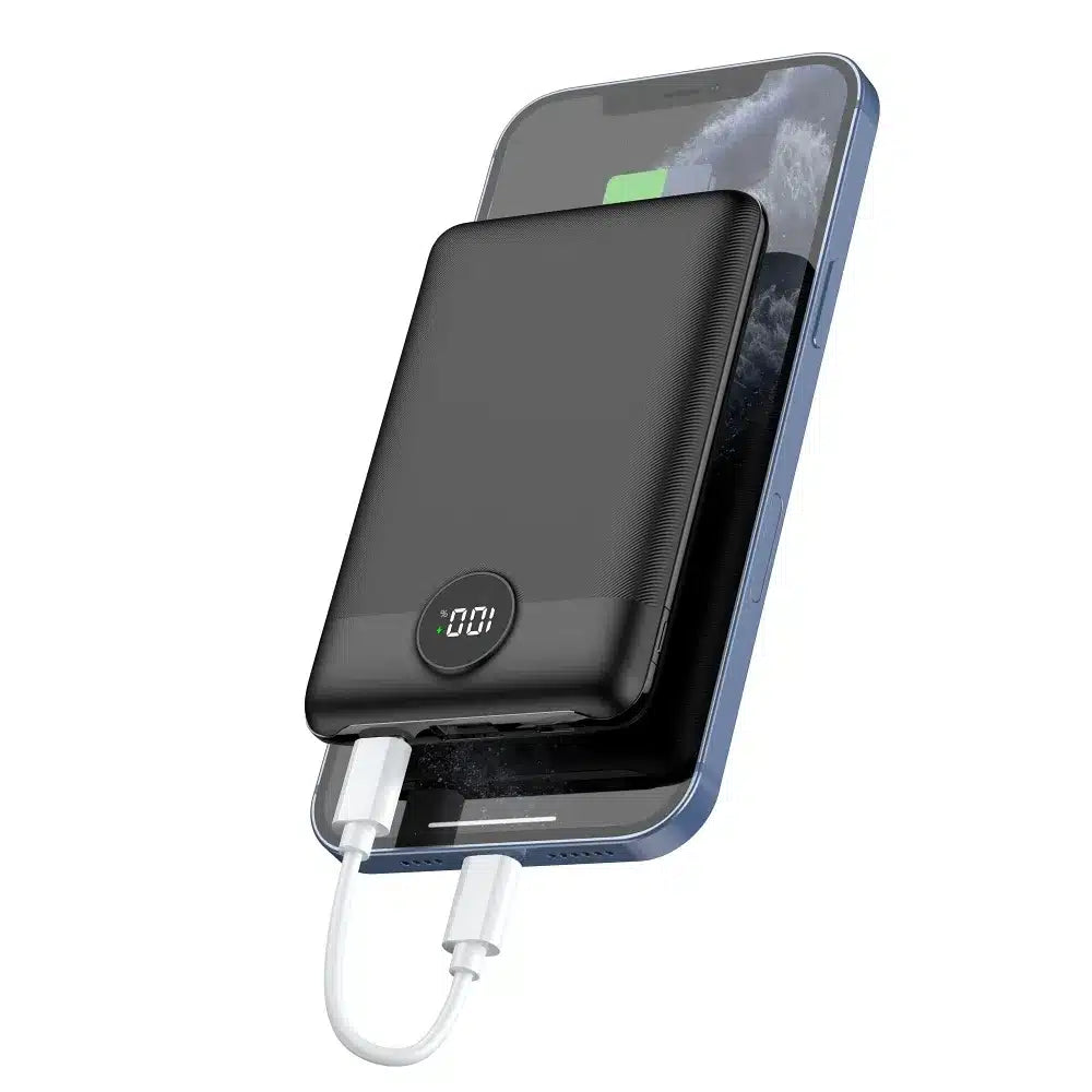 Power Bank VEGER S11 - 10 000 mAh LCD rychlé nabíjení PD 22,5 W černý
