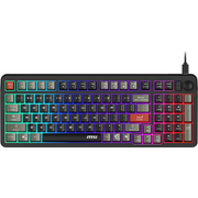 MSI FORGE GK110 tipkovnica Igranje USB QWERTY US Engleski Crno