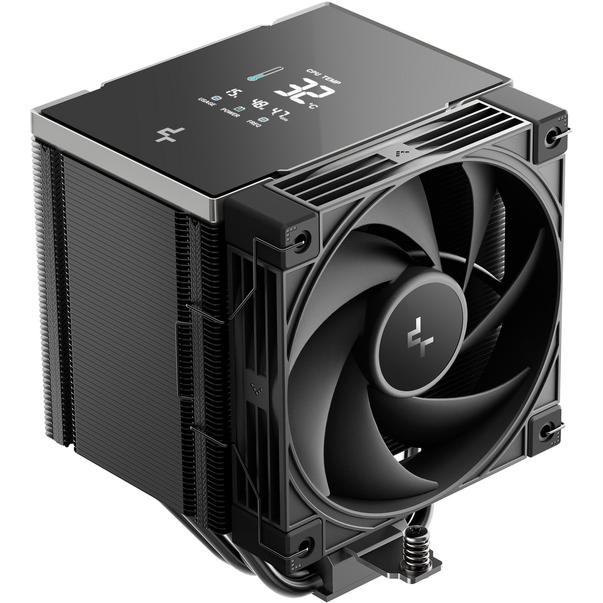 DeepCool AK500 G2 Digital NYX Procesor Zračno hlađenje 12 cm Crno 1 kom