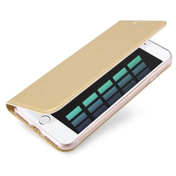 DUX DUCIS SKIN PRO OTVÍRACÍ POUZDRO PRO MOTOROLA MOTO E7 POWER/E7I POWER ZLATÉ