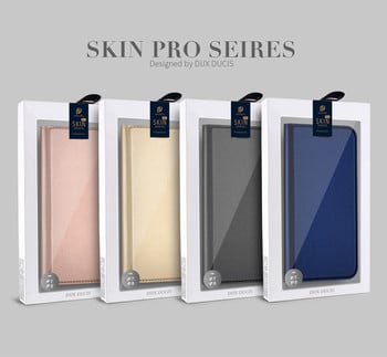 DUX DUCIS SKIN PRO OTVÍRACÍ POUZDRO PRO MOTOROLA MOTO E7 POWER/E7I POWER ZLATÉ