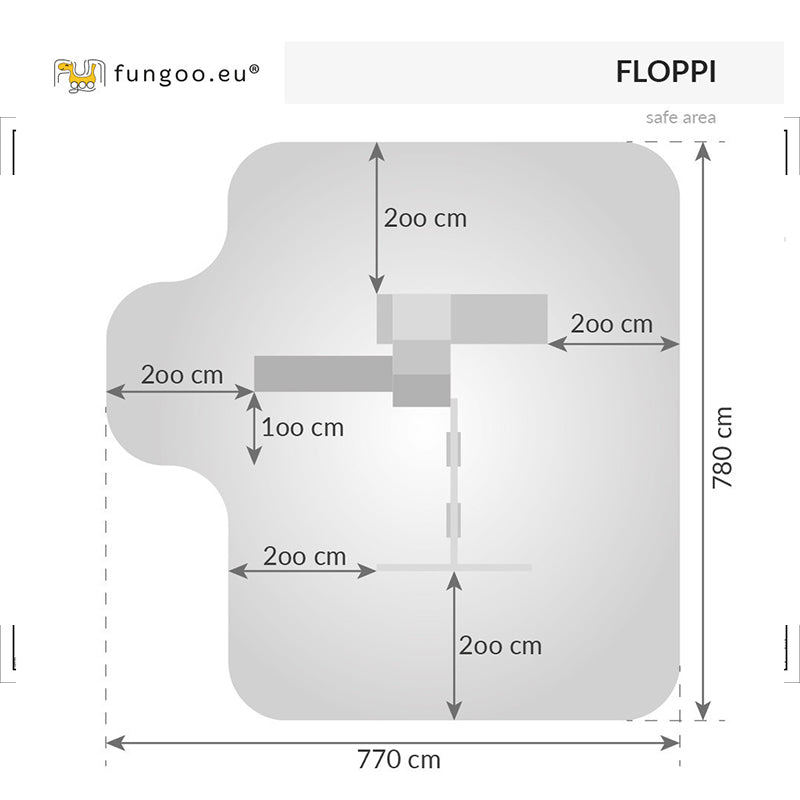Drveno dječje igralište Floppi