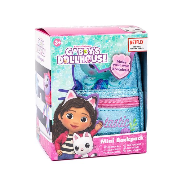 Gabby’s Dollhouse privjesak i mini ruksak Roza