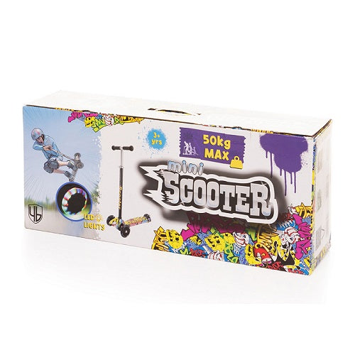 4BABY romobil (do 50 kg) – Yellow