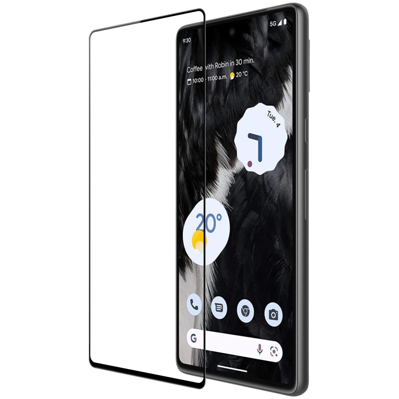 Nillkin - CP+PRO ochranné sklo pro Google Pixel 7 - černé