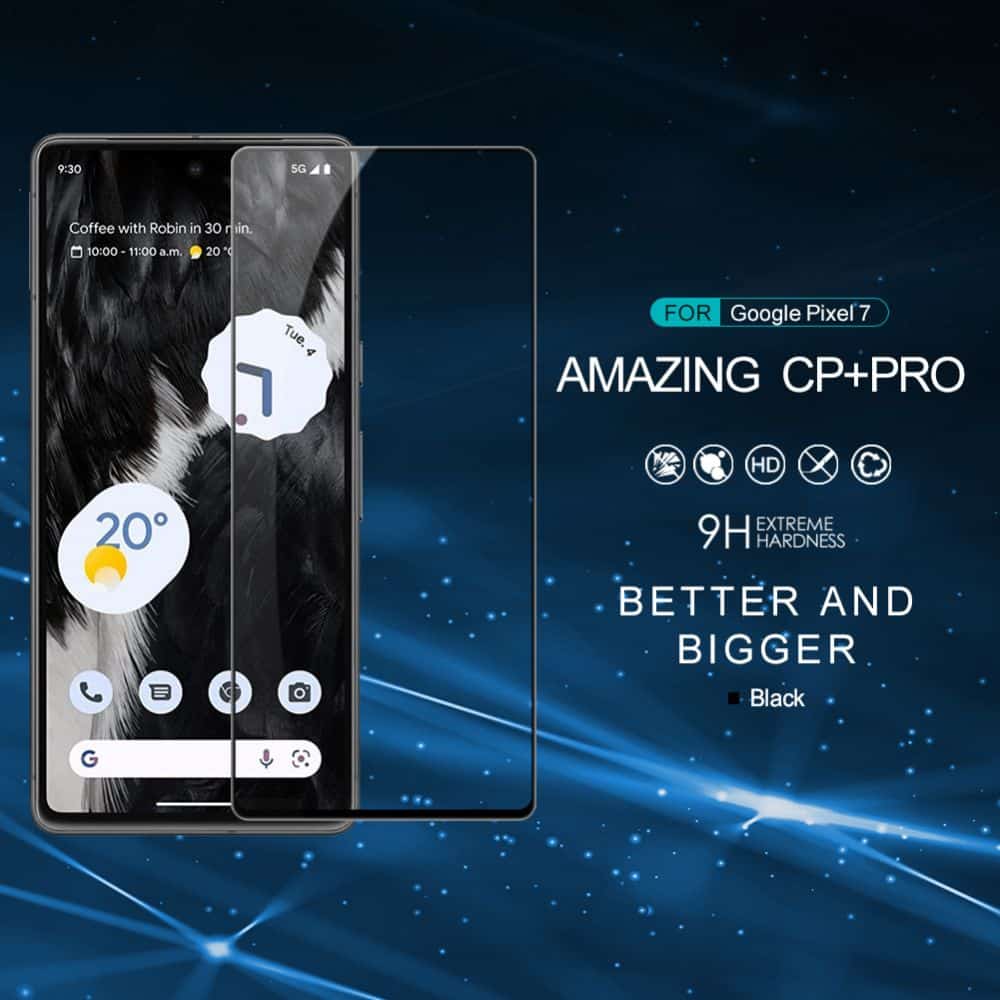 Nillkin - CP+PRO ochranné sklo pro Google Pixel 7 - černé