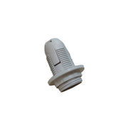Grlo E14 luster s prstenom bijelo