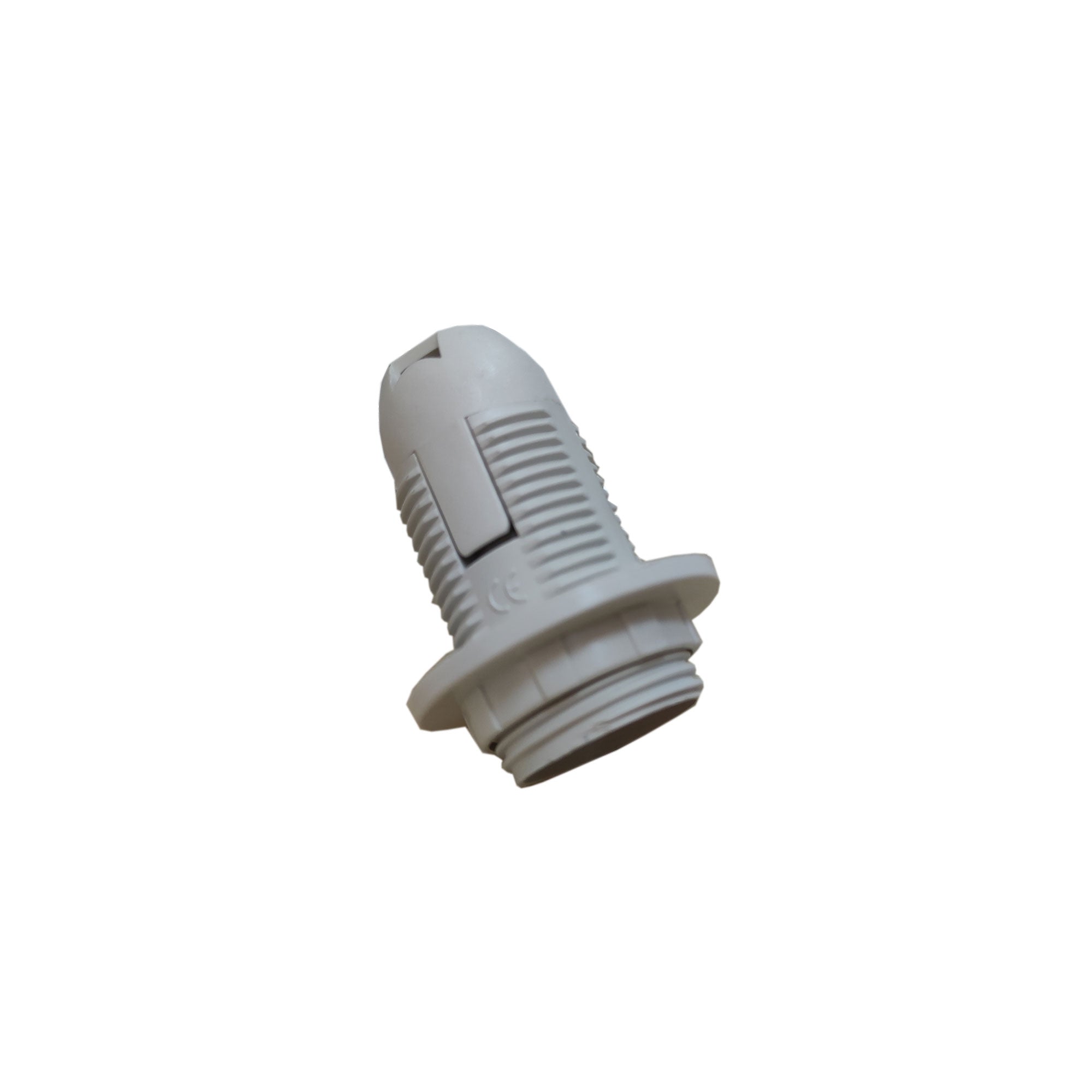 Grlo E14 luster s prstenom bijelo