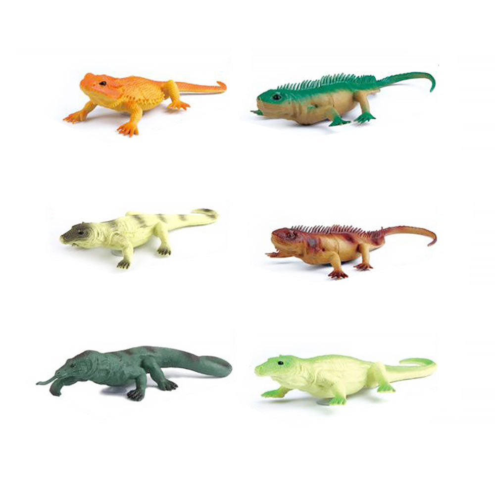 Gušter Animal World – realistične figure guštera za djecu Tamno Zelena