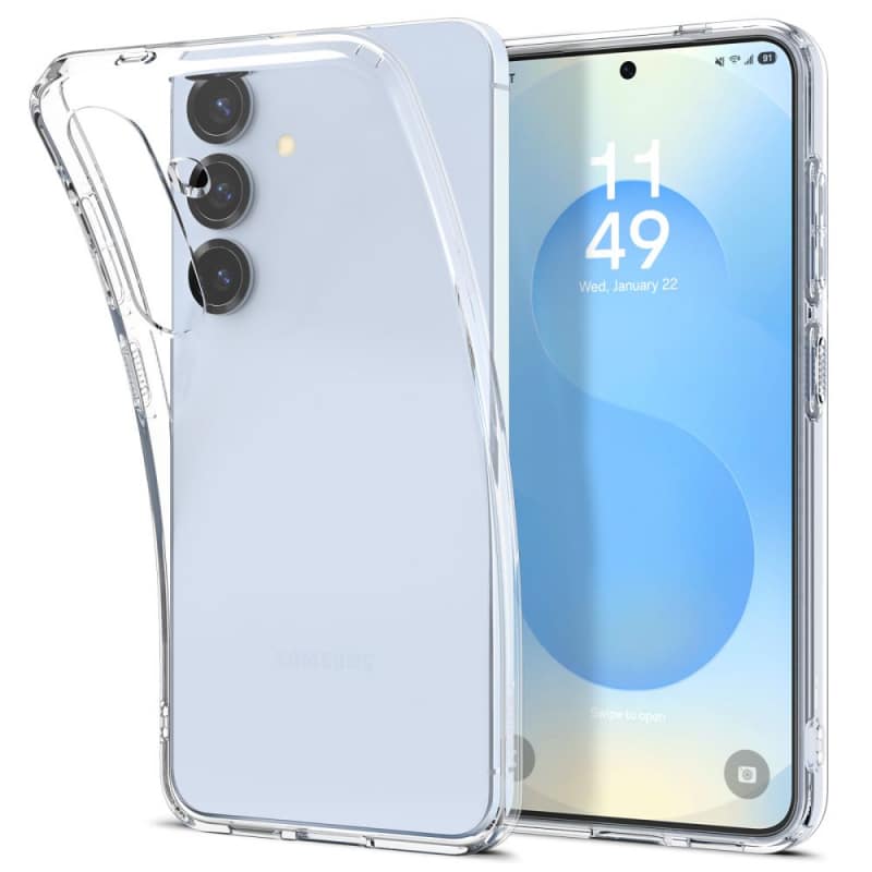Spigen Liquid Crystal maska za Samsung Galaxy S25 kristalno prozirna ACS08995