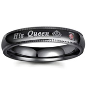Prsten His Queen - Crna / 67mm KP32138