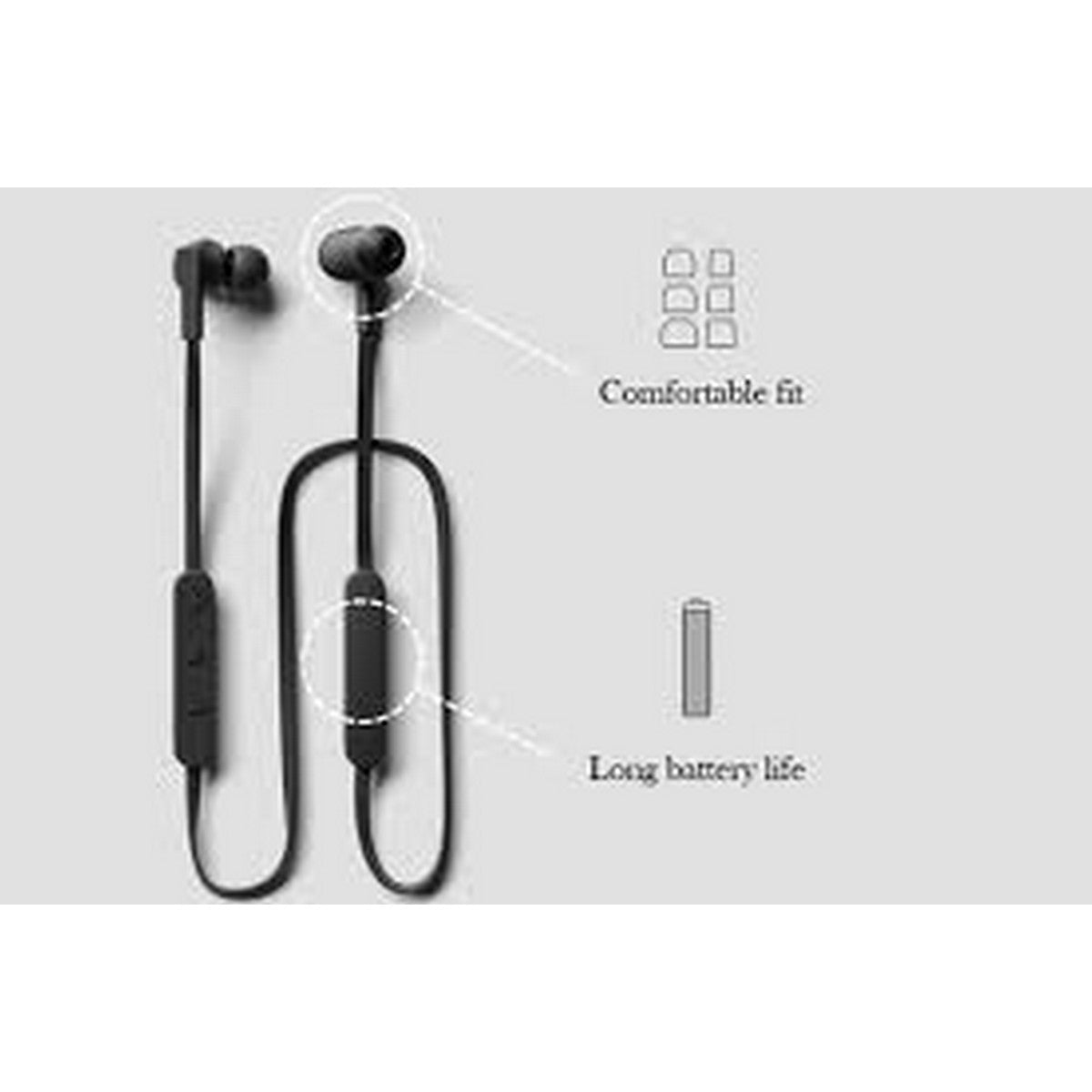 JAYS Bluetooth Stereo slušalice "t-Four" sa integriranim mikrofonom BTv4.1 - Crne