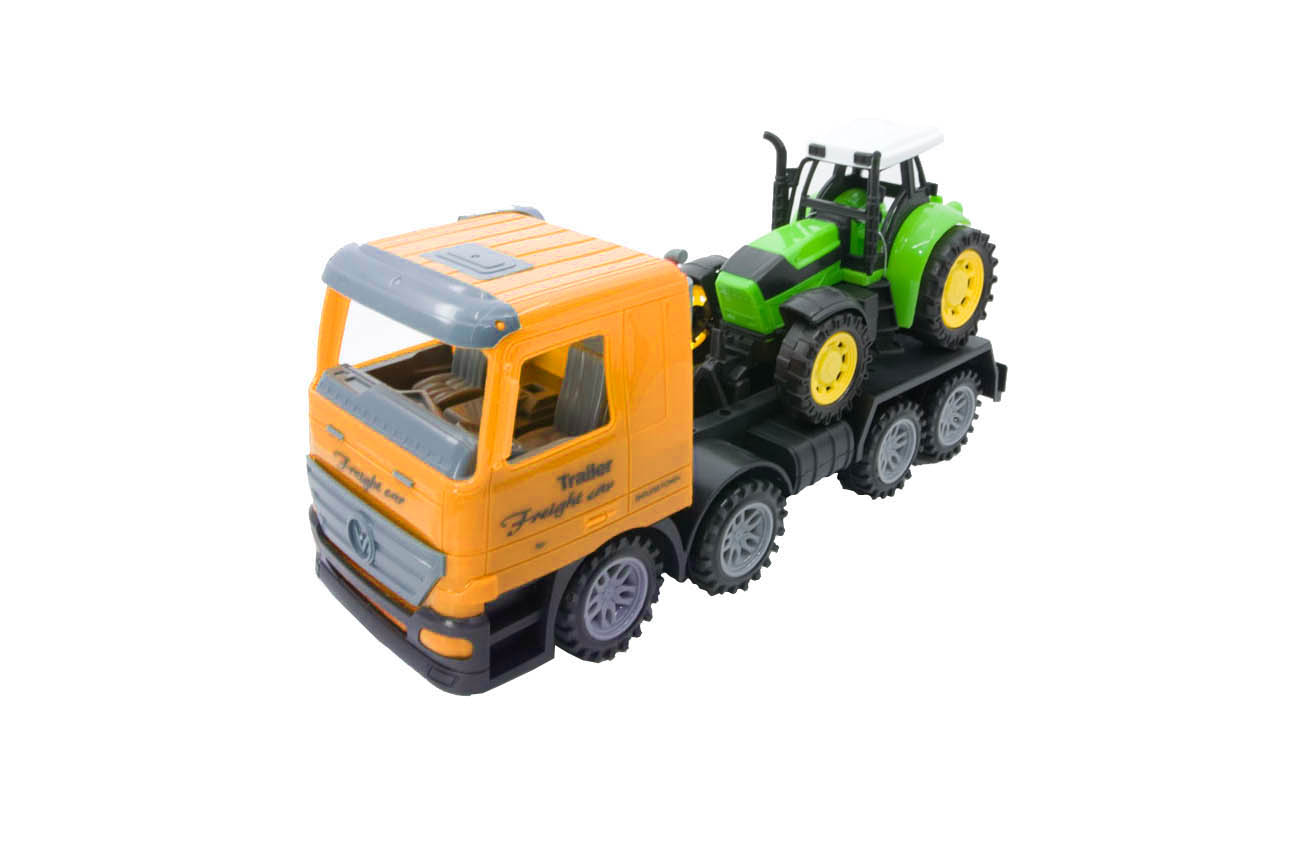 Kamion na frikciju s prikolicom – Kiper ili kamion s traktorom Traktor