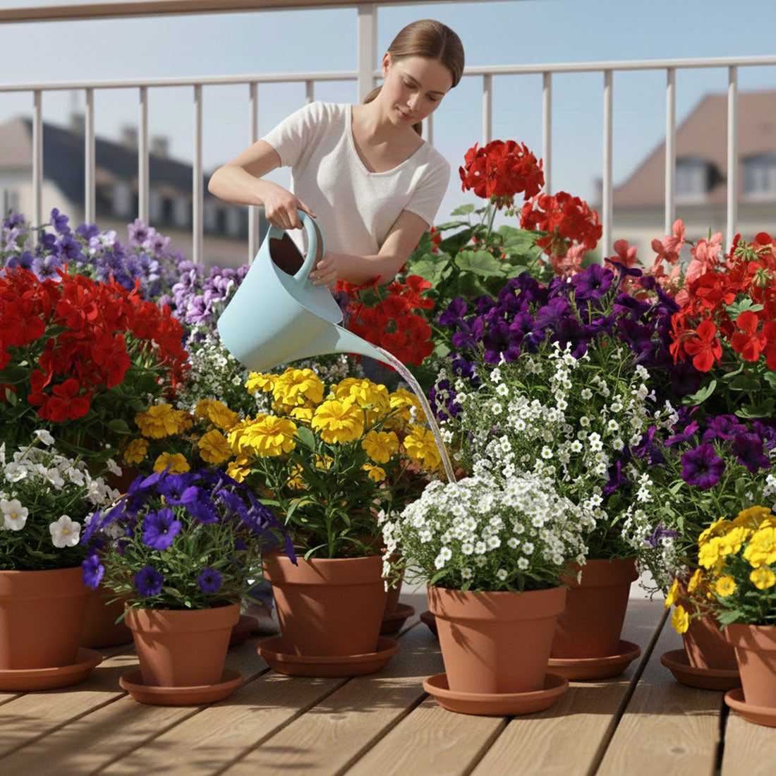 Kanta za zalijevanje Keira 2L - boja plava