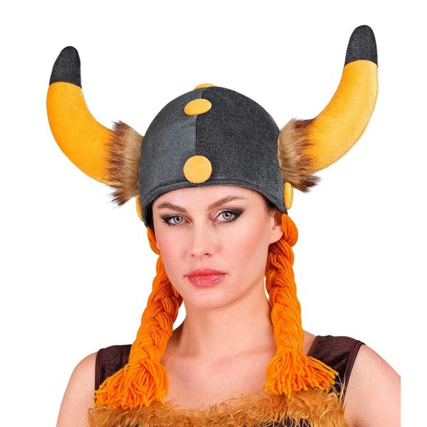 Kapa Viking s pletenicama – karnevalska kapa
