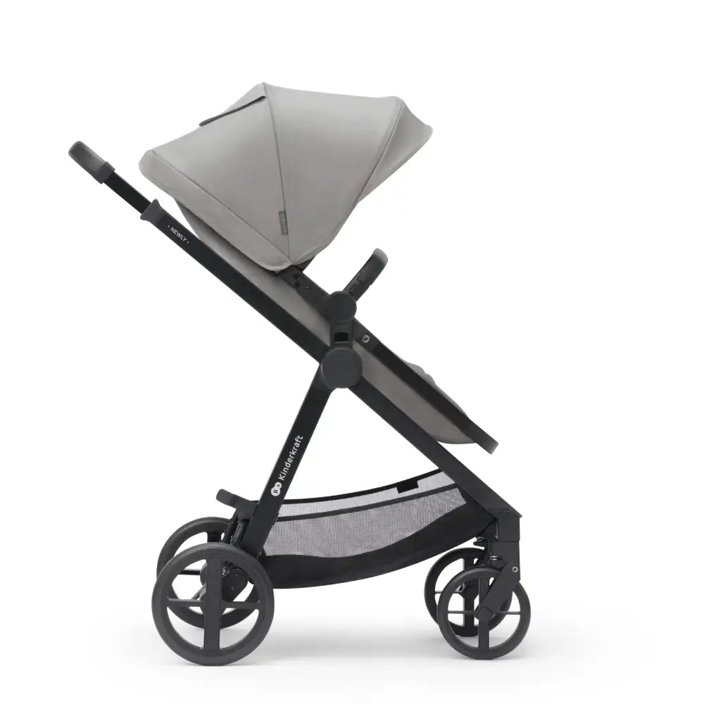 Kinderkraft Kolica NEWLY 3u1 MINK PRO, moonlight grey