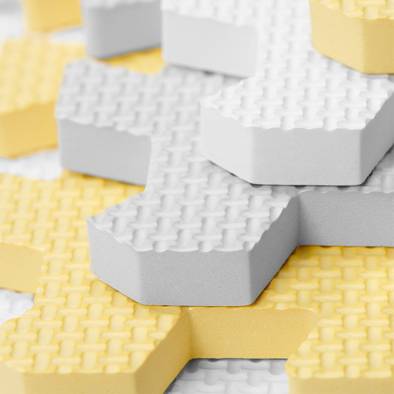 Kinderkraft puzzle LUNO, žute