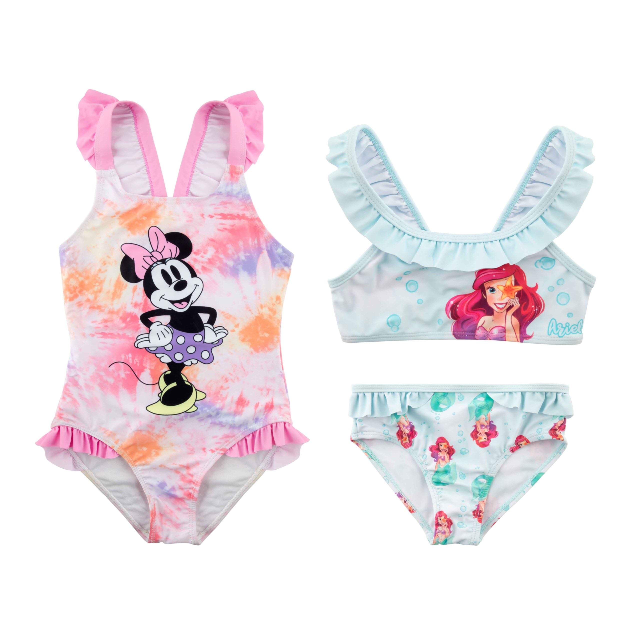 Kupaći kostim za cure Disney – Minnie i Ariel Ariel 110/116