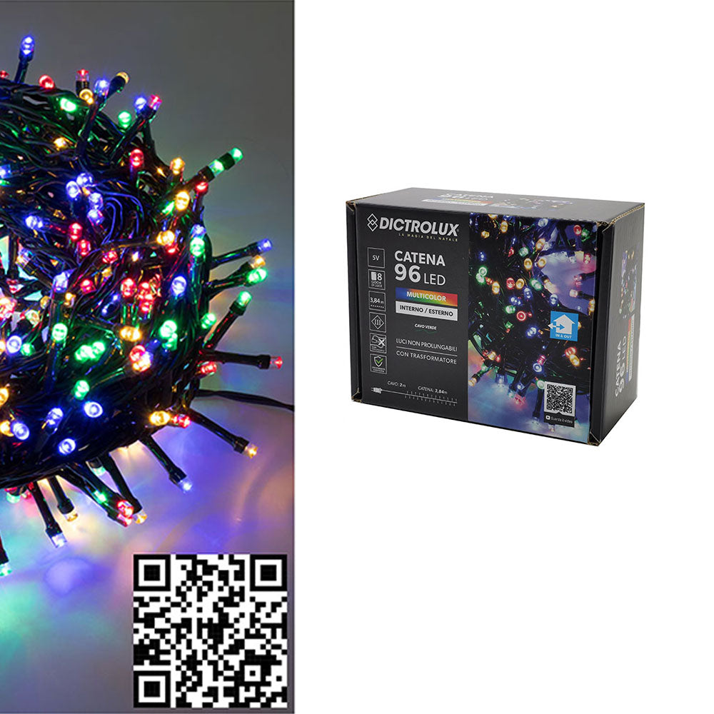 Lampice LED 96 Multicolor