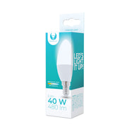 LED E-14 6W C37 4500K Forever