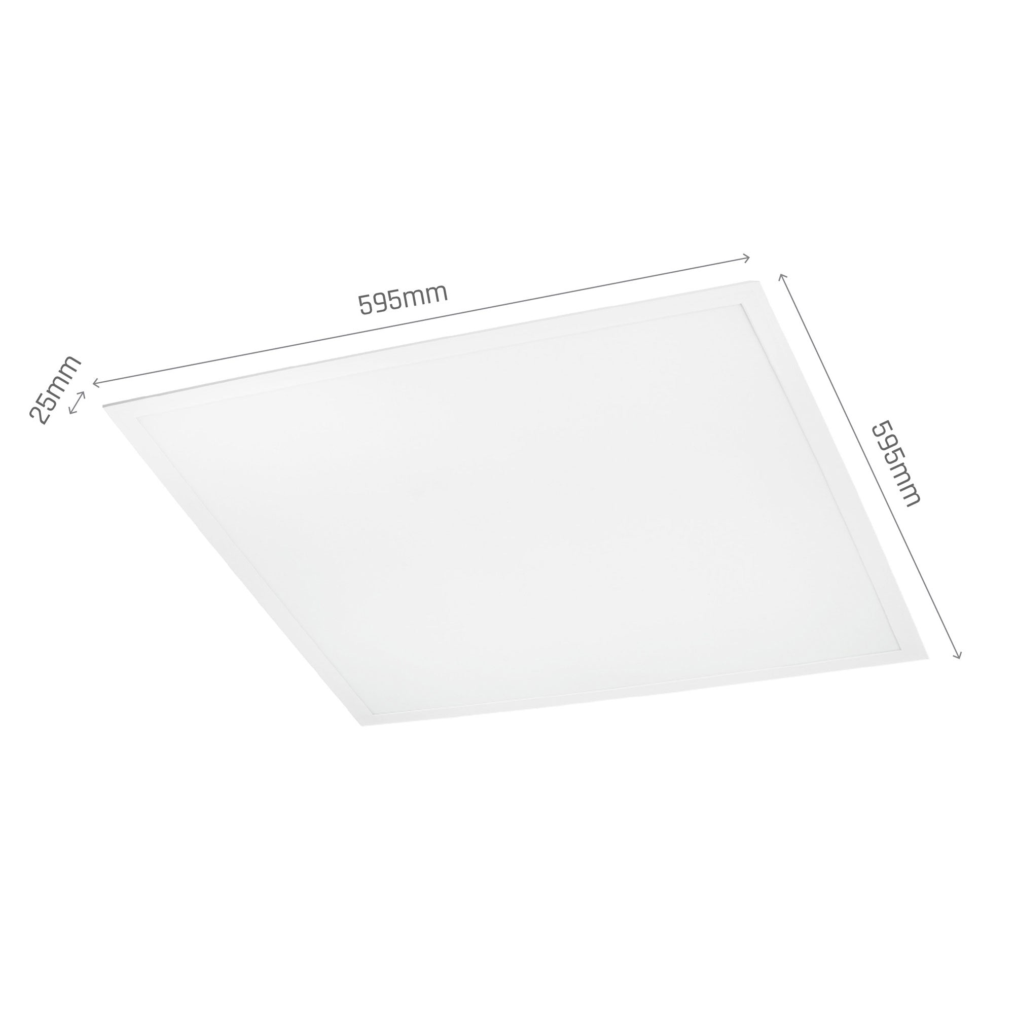 LED Panel 595x595 40W 4000K vestavný Spectrum