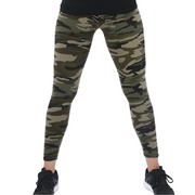 Tajice Camouflage - Zelena 4 / Uni KP34923