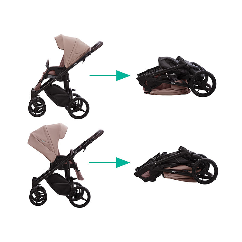 Dječja kolica Bebetto Luca Pro 37/CZA 2u1