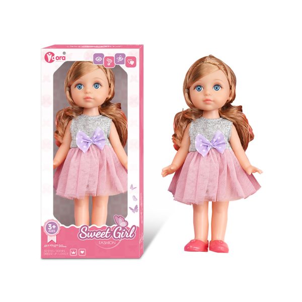 Lutka Sweet Girl – elegantna lutka za male dame Bijela