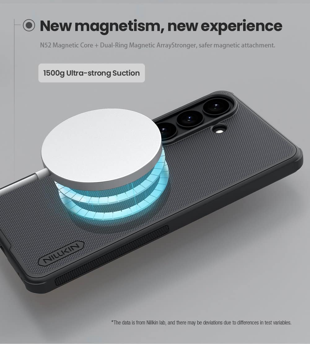 Nillkin Super Frosted PRO magnetska stražnja maska ​​za Samsung Galaxy S26 crna