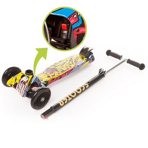 4BABY romobil (do 50 kg) – Yellow